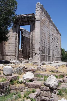 Ankara, Turecko - Augustův chrám