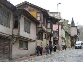 Pohled na jednu ze starších částí města Bursa Bursa - jedna ze starších částí města