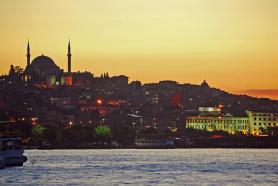 Noční Istanbul