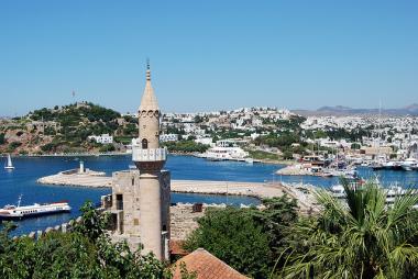 Část tureckého města Bodrum