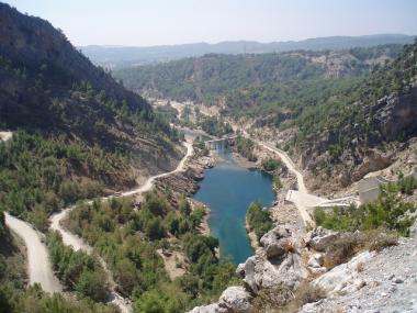 Turecké letovisko Belek a okolní krajina