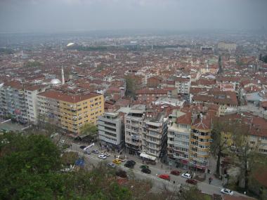 Pohled na město Bursa Bursa