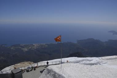 Hora Tahtali - pohled na Kemer