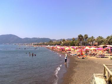 Turecké letovisko Marmaris s pláží