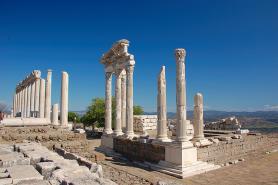 Pozůstatky antického města Pergamon