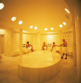 Turecký hotel La Blanche se saunou