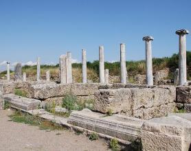 Pozůstatky antického města Perge