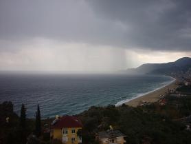 Deštivé počasí v Turecku