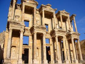 Turecký Ephesus - zbytky Celsovy knihovny