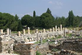 Ephesus - pozůstatky agory