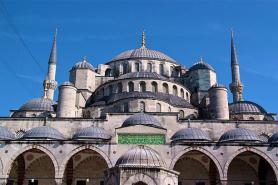 Turecká mešita v Istanbulu