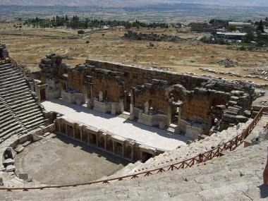 Hierapolis - pozůstatky antického divadla
