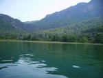 Turecké jezero Koycegiz Gölü